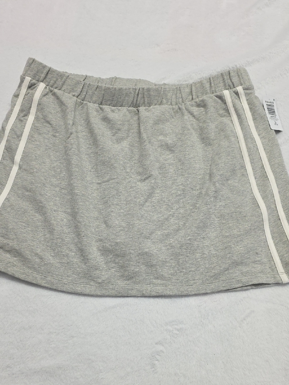 Torrid Heather Grey Fleece Knit Skort 2X